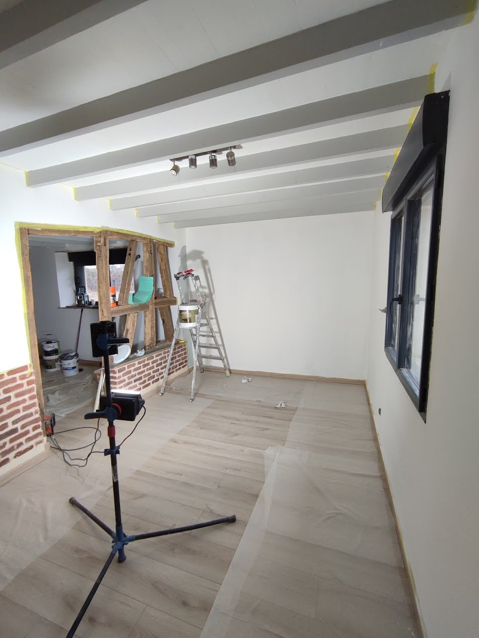 Peinture intérieure soignée réalisée par Entreprise Guyon