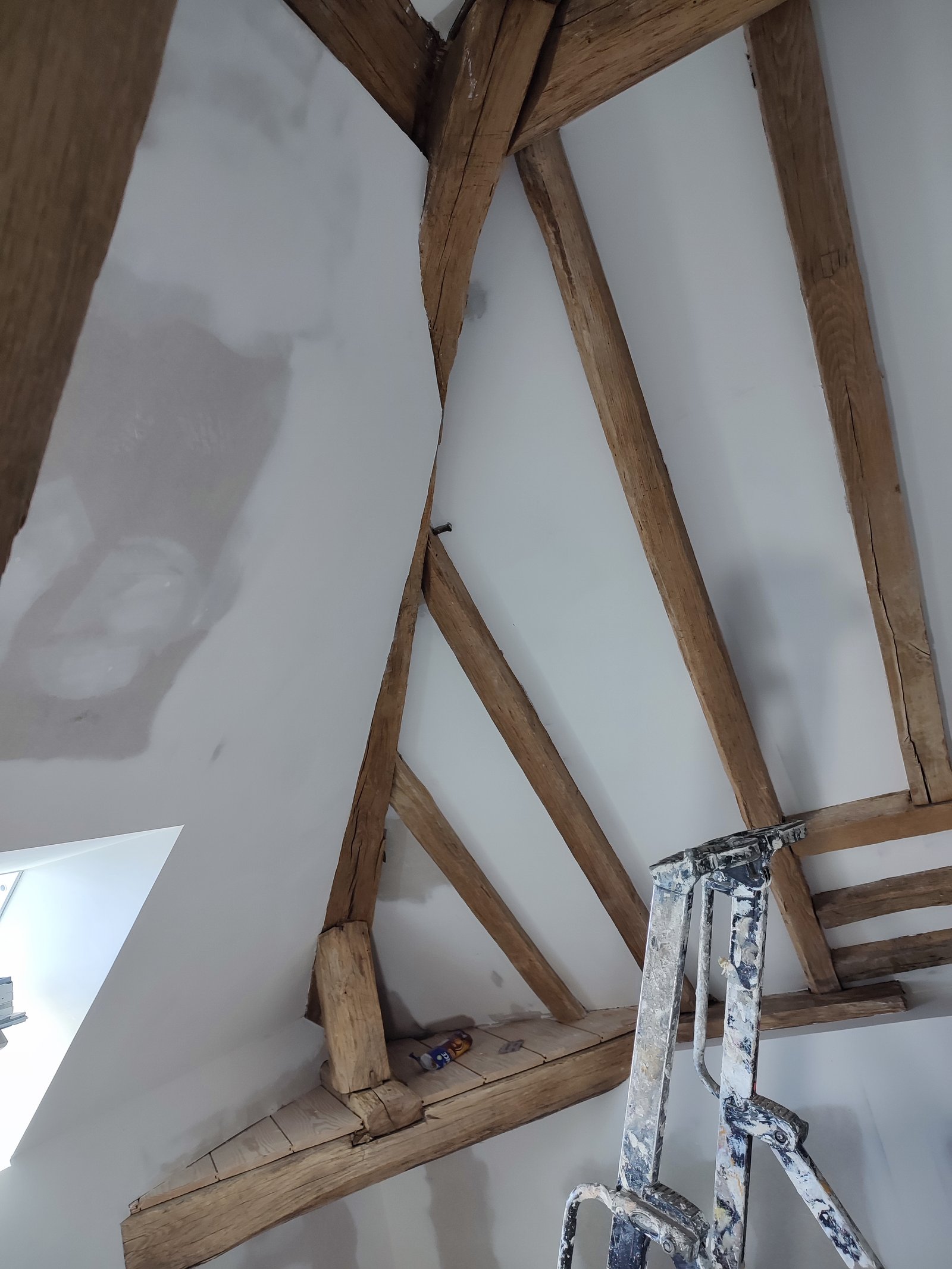 Travaux d’isolation intérieure, placo, joints et peinture réalisés par Entreprise Guyon
