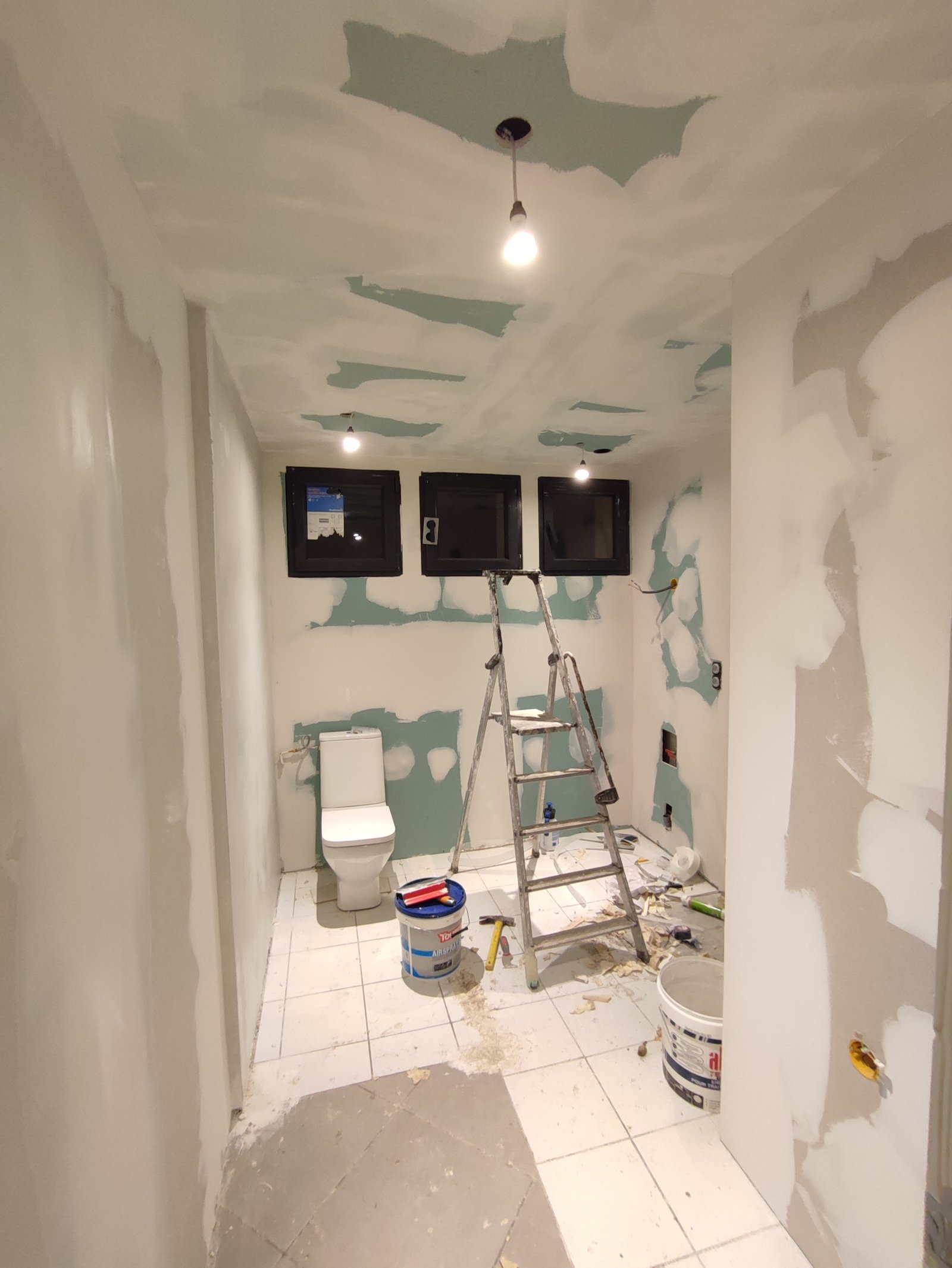 Travaux d’isolation intérieure et placo réalisés par Entreprise Guyon